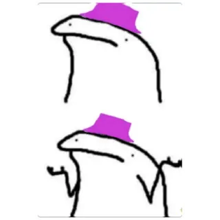 😁 dc0080a8 Meme, Kreskówka, Postać, Sztuka telegram sticker