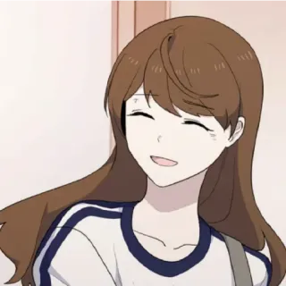 😁 6c2763b1 Anime, Desenho animado, Garota, Personagem telegram sticker