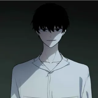 😁 cefe65fe Anime, Mangá, Personagem, Masculino, Retrato telegram sticker