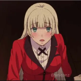 😁 8e23330d @aniconz anime, meisje, cartoon, blozend telegram sticker