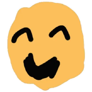 😁 c1b2680b 이모지, 미소, 행복 telegram sticker