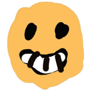 😁 eabedc92 스마일리, 만화, 얼굴, 그림, 단순한 telegram sticker