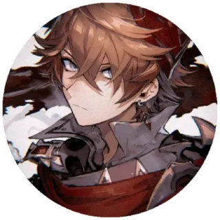 😁 07e1fe5a Tartaglia Genshin Impact Anime, Spel, Genshin Impact, Tartaglia, Personage, Fantasy telegram sticker