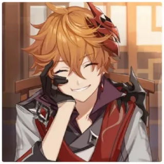 Childe (tartaglia) telegram stickers