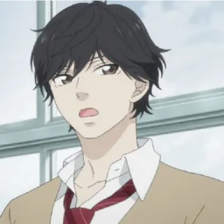 😁 04d160e9 Аниме, Мультфильм, Мужской, Персонаж, Портрет whatsapp sticker