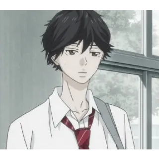 😁 b1439660 Аниме, Манга, Школьная форма, Парень, Молодежь, Подросток whatsapp sticker