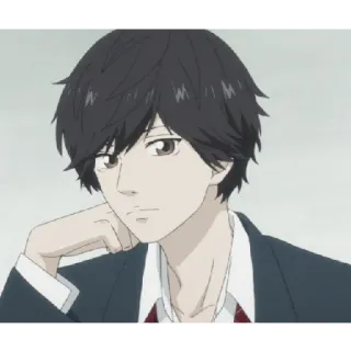 😁 dff6739b Аниме, Парень, Школьная форма, Персонаж whatsapp sticker