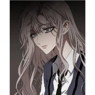 😁 0cce69e7 Anime, Manga, Cô gái, Tóc dài, Nhân vật, Phim hoạt hình telegram sticker