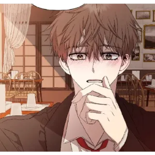 😁 d6a2ee3e người đàn ông, nhân vật, phong cách anime, nghệ thuật, hoạt hình, hình minh họa, manga telegram sticker