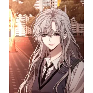 😁 d9b509d6 Anime, Manga, Cô gái, Tóc dài, Đồng phục học sinh telegram sticker