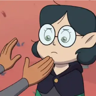 😁 8ea3d174 Willow Park The Owl House 卡通, 女巫, 友谊, 魔法 telegram sticker