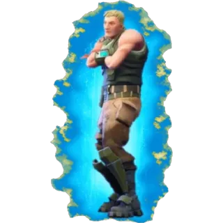 😁 0d16d0ed Jonesy Fortnite video game, Jonesy, fortnite, karakter, aksi whatsapp sticker