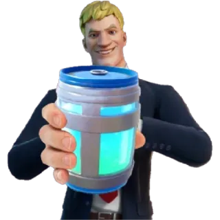 😁 6994dc62 Jonesy Fortnite Video game, Karakter, Jonesy, Fortnite, Ramuan, Penyembuhan whatsapp sticker