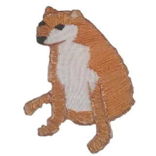 😁 0eed4ce7 Cheems doge, chien, mème, cheems, mème internet telegram sticker