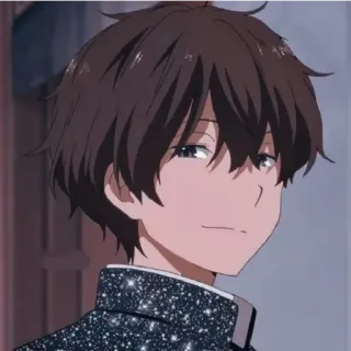 😁 b4a7c9d7 Anime, Garoto, Personagem, Brilhante, Retrato telegram sticker