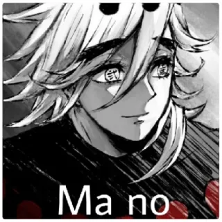 😁 fabda82a Ma no Anime, Hình dán, Manga, Nghệ thuật, Chân dung telegram sticker