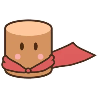 ⚪️ 71fa4c6b Мультфильм, Персонаж, Стикер, Милый, Каваий telegram sticker