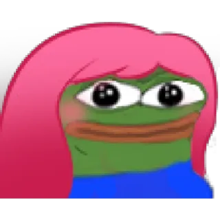 😁 7a61dea8 Pepe Pepe, frog, internet meme, meme, cartoon telegram sticker