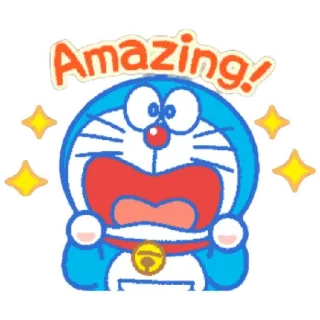 😁 886525df Doraemon Amazing! doraemon, anime, manga, cute, amazing, cartoon, sticker, japanese whatsapp sticker