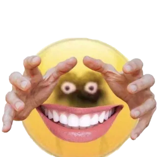 😠 ad1185a2 이모지, 무서운, 소름끼치는, 불안한, 웃긴, 밈 telegram sticker