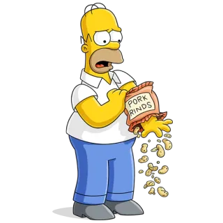 Симпсоны telegram stickers