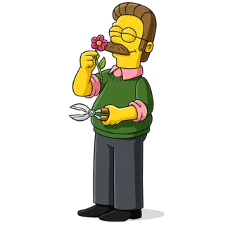 Симпсоны whatsapp stickers