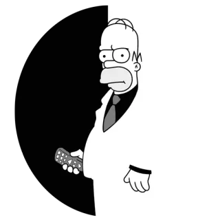 Симпсоны telegram stickers