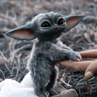 🧪 370adaca Grogu Grogu, Baby Yoda, carino, Star Wars, The Mandalorian whatsapp sticker