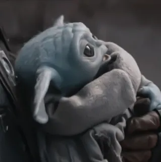 🧪 f85493e8 Grogu The Mandalorian Grogu, Baby Yoda, Star Wars, The Mandalorian, carino, neonato whatsapp sticker