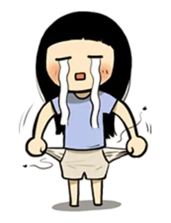 💸 f992221f 难过, 哭泣, 空口袋, 财务问题, 破产, 贫穷 telegram sticker