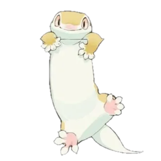 🙂 5853a3da gecko, dier, reptiel, schattig, hagedis telegram sticker