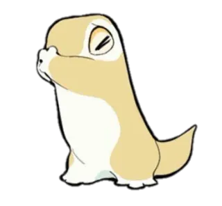 🥺 f3de0313 dier, schattig, cartoon, kawaii, verlegen telegram sticker