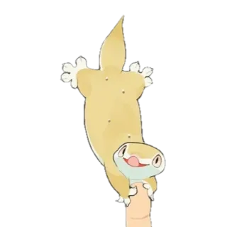 🙂 f70f5419 hagedis, gekko, dier, reptiel, schattig telegram sticker