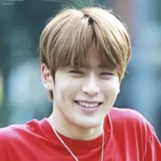 🎮 5210054d คน, ยิ้ม, หน้า, ภาพเหมือน, ลักยิ้ม, เสื้อแดง telegram sticker