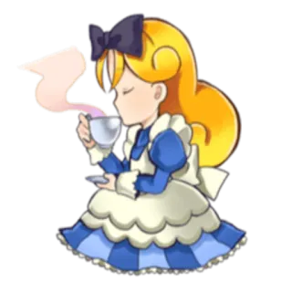 Small Alice @StikerDi telegram stickers