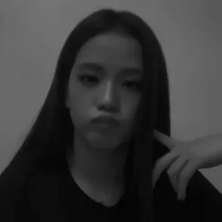 ⚓️ ecb4f5b9 Jisoo kpop, певица, blackpink, jisoo, женщина, азиатка, портрет telegram sticker
