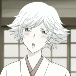 🍚 45b695e6 Tomoe Kamisama Kiss Аниме, Дух лисы, Румянец, Каваий, Манга telegram sticker