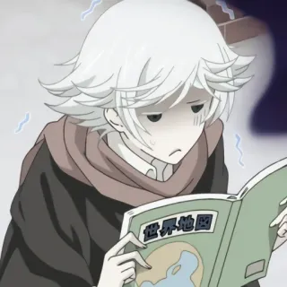 🍚 4ca290c5 世界地図 Аниме, Карта, Чтение, Персонаж, Книга telegram sticker