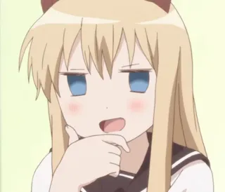 😏 22ec4e1b Anime, Manga, Chica, Dibujos animados, Lindo telegram sticker