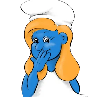 Smurfing The World telegram stickers