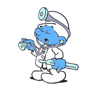 @STIKERFORALL SMURFS I PUFFI telegram stickers