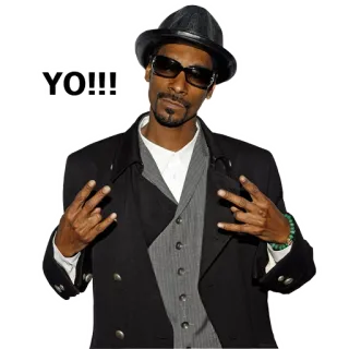 😊 b3bd1f69 Snoop Dogg YO!!! Rapper, Musik, Snoop Dogg, Yo telegram sticker