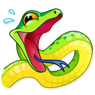 Sneaky Snakie telegram stickers
