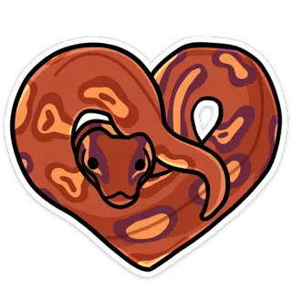 Змеюки от @stickers_vk telegram stickers