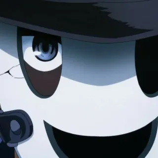 🚬 dd1d94b1 Anime, Cartoon, Figur, Hut, Augenklappe whatsapp sticker