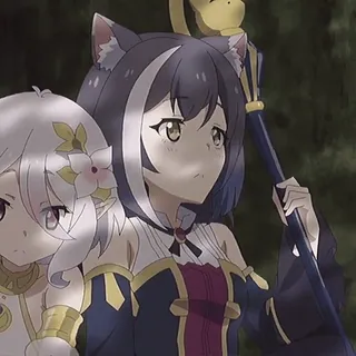 🪶 905762f6 アニメ, 猫耳, かわいい, マンガ, 可愛い, ファンタジー telegram sticker