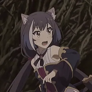 🪶 a7d9c0e7 アニメ, 猫耳, 可愛い, かわいい, マンガ, キャラクター telegram sticker