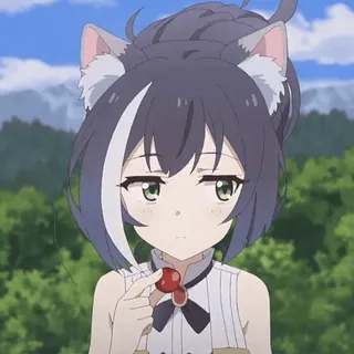 🪶 eeb3ddca アニメ, 猫耳, 可愛い, キャラクター telegram sticker