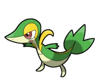 😡 95c61bde Snivy Pokemon Pokemon, Serpifeu, Videospiel, Grün, Schlange, Cartoon telegram sticker