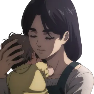 🫂 12b5c289 Anime, Madre, Bambino/a, Affetto, Amore, Famiglia telegram sticker